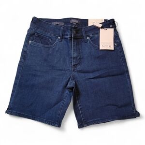 NYDJ Dark Blue Jean Shorts